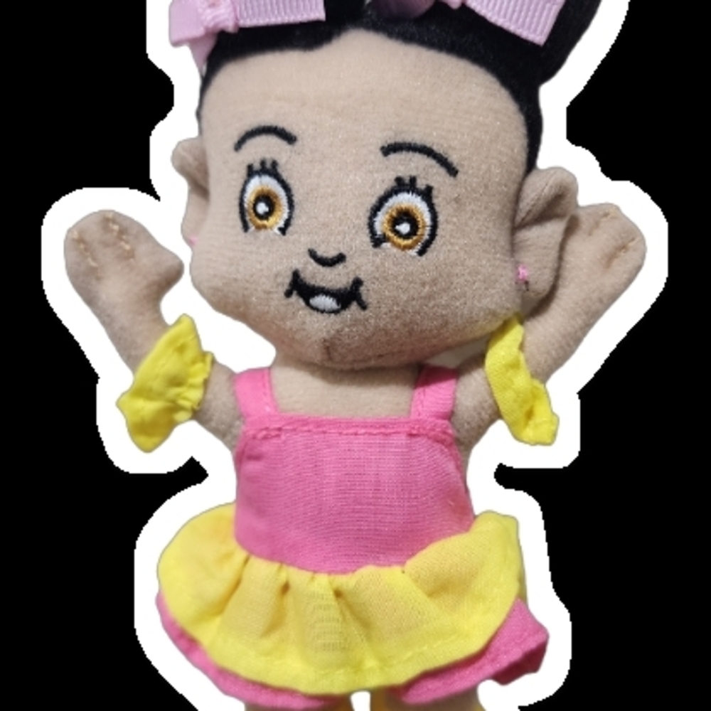100 PACKS | 6 Inch Charming Pink and Yellow Stuffed Doll - Picture 13 of 13